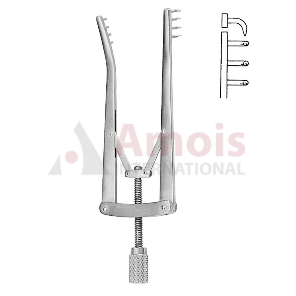 Alm Self Retaining Retractor Sharp 10cm