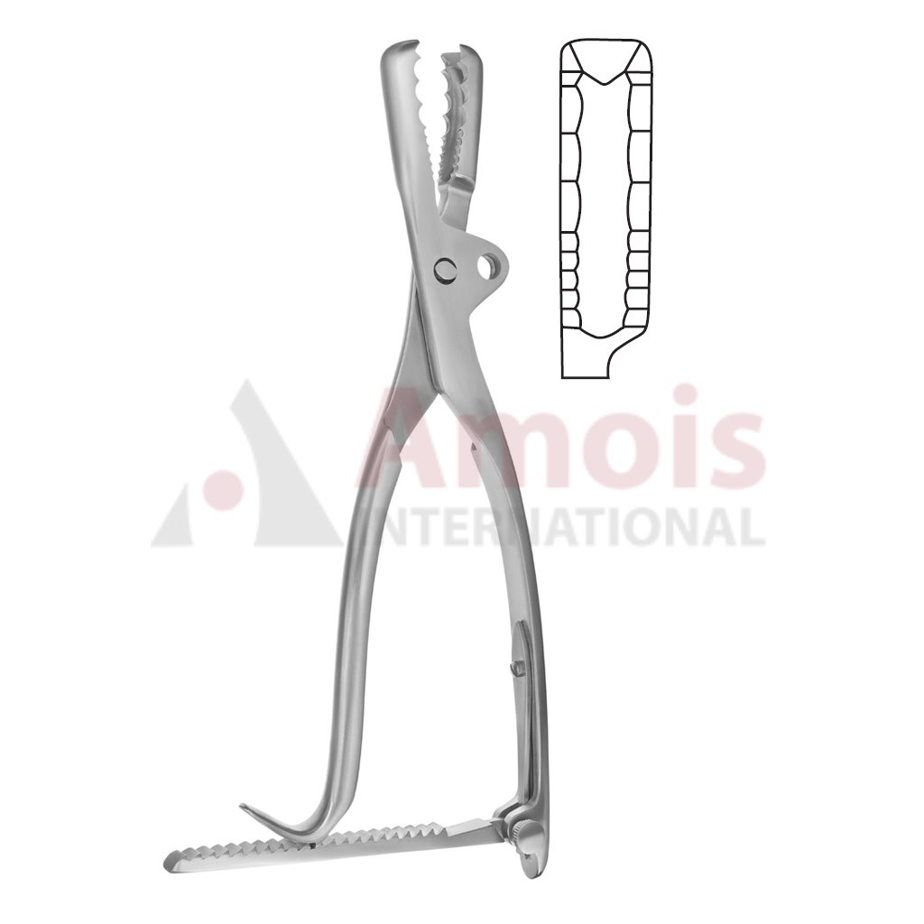 Farabeuf-Lambotte Bone Holding Forceps 26cm With Ratchet