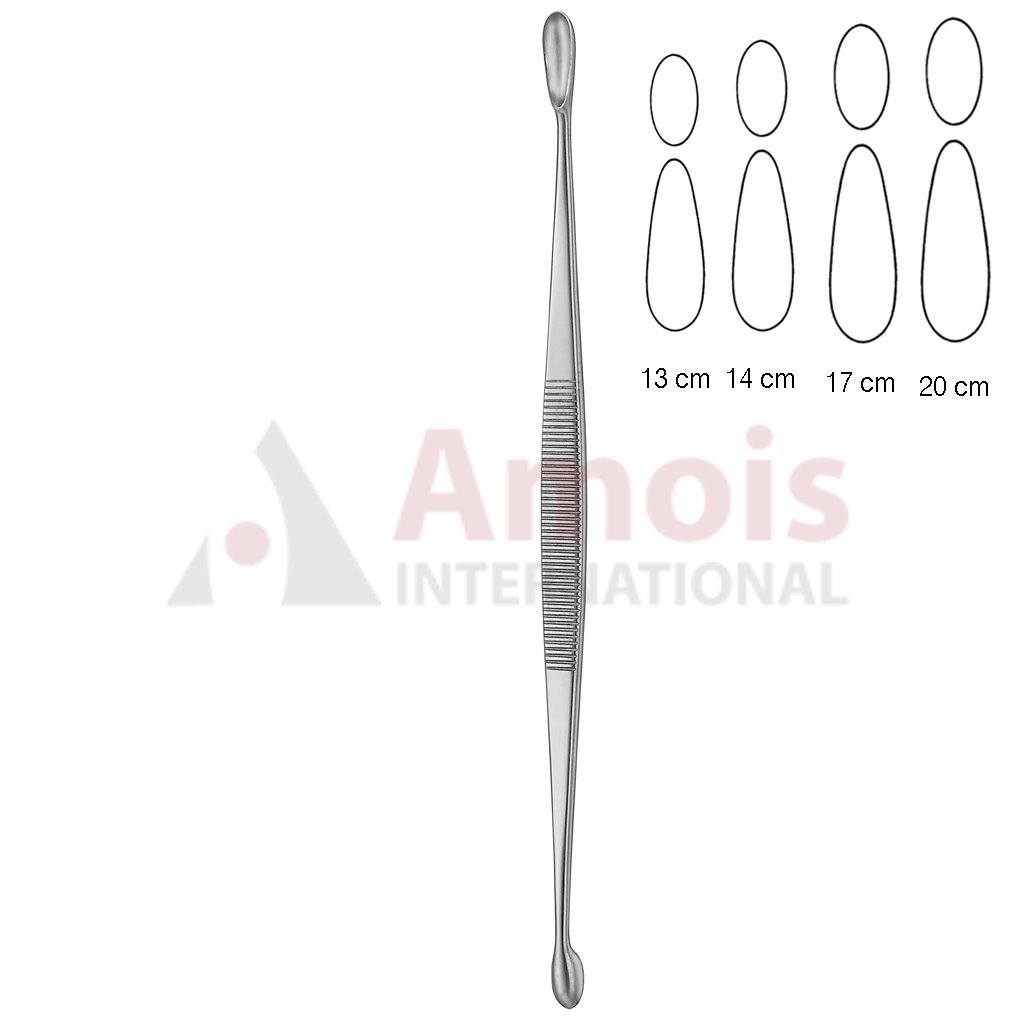 Volkmann Double Ended Bone Curette Oval Sharp