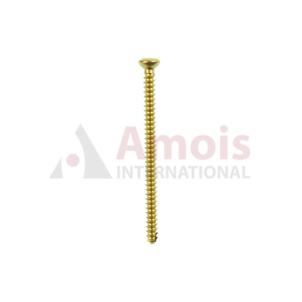 Titanium Fullthreaded Cortical Screw Dia. 3.5mm, Self-Tapping