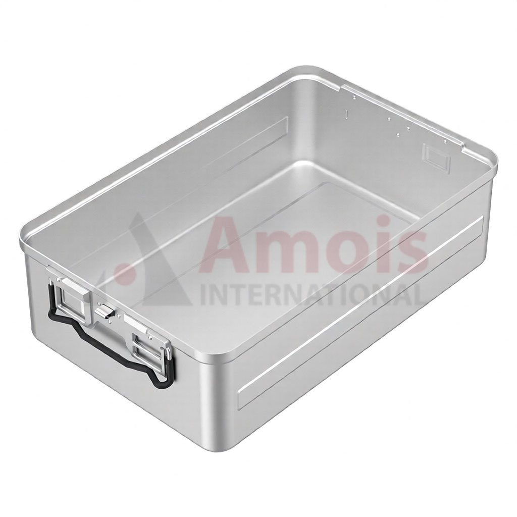 Bottom for Sterilization Container, silver, Bottom non-perforated
