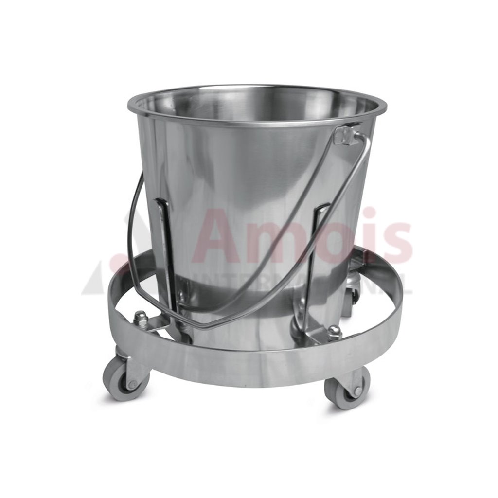 Kick Bucket Volume: 10 Litre, Dimension (incl. Base): H 320 mm, Dia 340 mm