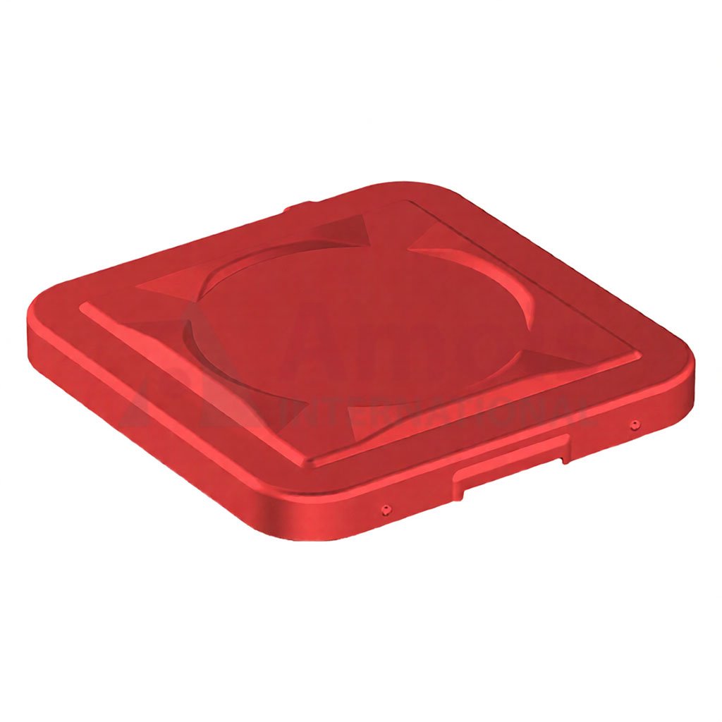 Saftey Lid, Red 317x285mm