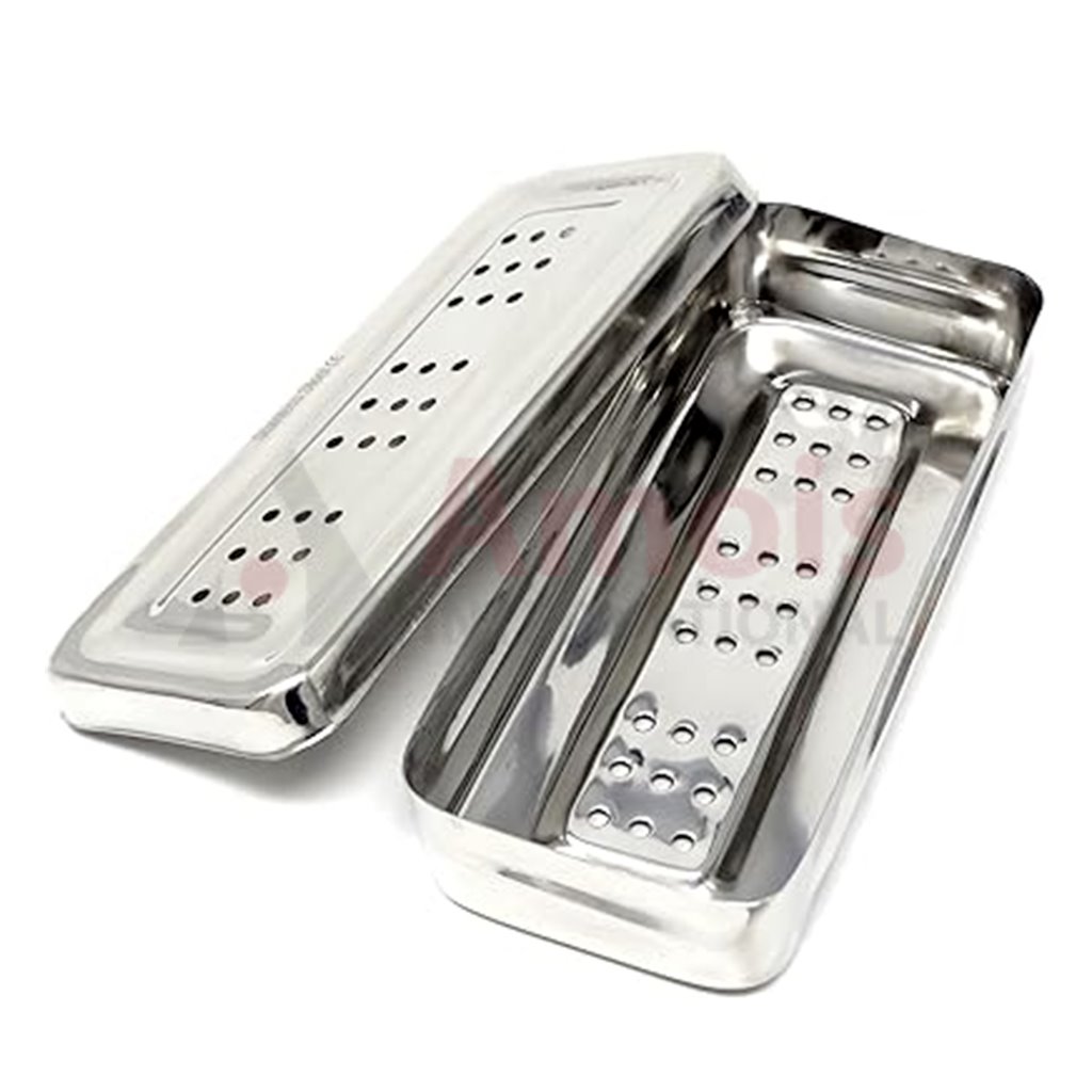 Sterilizing Box, Filter in Lid and Bottom Steel