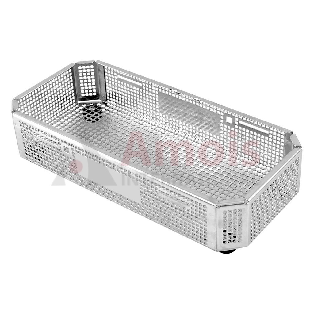 Wire Basket 265x125x55mm, perforated sheet