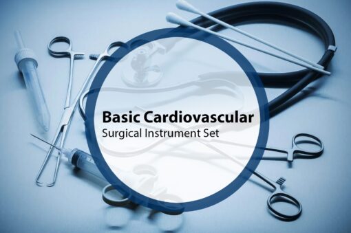 Basic Cardiovascular Surgical Instrument Set
