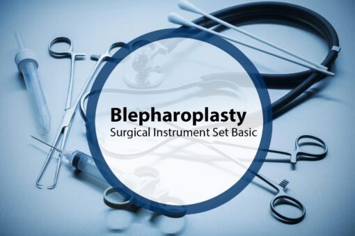 Blepharoplasty Surgical Instrument Set Basic