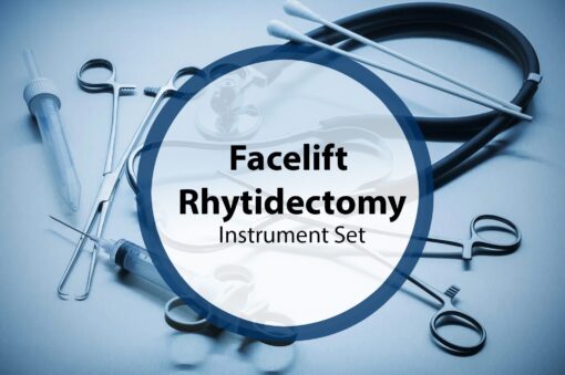 Facelift Rhytidectomy Instrument Set
