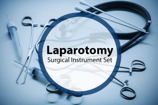 Laparotomy Surgical Instrument Set
