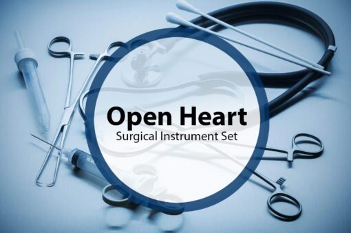 Open Heart Surgical Instrument Set – Cardiovascular Surgery Instruments