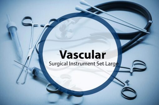 Vascular Surgical Instrument Set Large