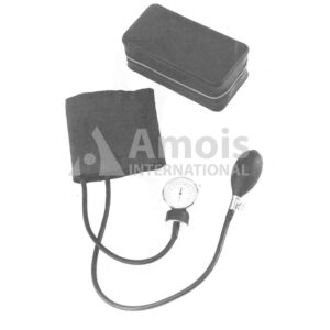 EXACTA Blood Pressure Apparatus Manometer 0 - 300 mm hg Diameter 49 Mm Two Tube In Vinyl Zipper Case