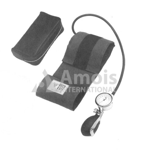 MINIMUS Blood Pressure Apparatus Aneroid Aluminum Scale Diameter 49 Mm Calibrated Nylon Velcro Cuff Adult?