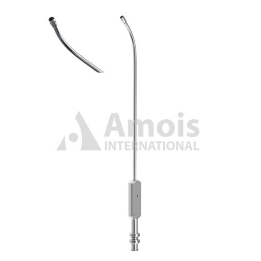 PACIFICO suction tube curved  11-8Fr. 19cm