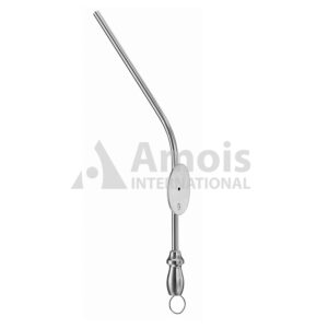 SCHUHKNECHT suction Tube 13cm/5" with finger cut-off and stylet