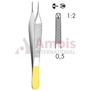 Adson Dressing Forceps 1x2 Teeth Tc
