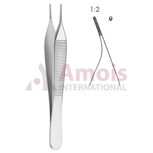 Adson Forceps Curved 12cm