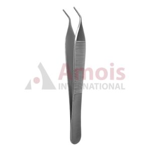Adson Micro Forceps Serrated Angled