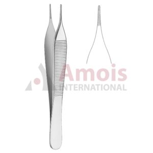 Adson Mini Forceps Cross Serrated 12cm