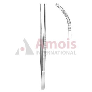 Brophy Tissue Forceps 1x2 Teeth Curved