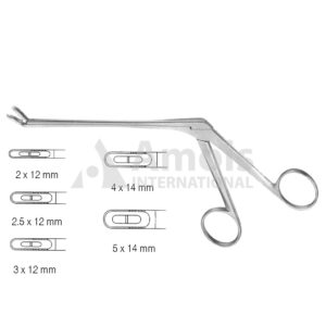 Caspar Intervertebral Disc Rongeur Upwards