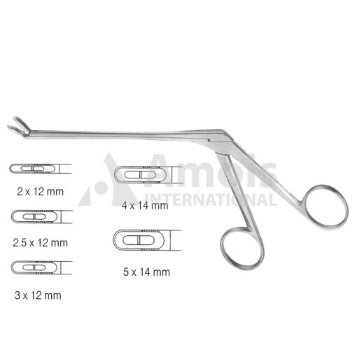 Caspar Intervertebral Disc Rongeur Upwards