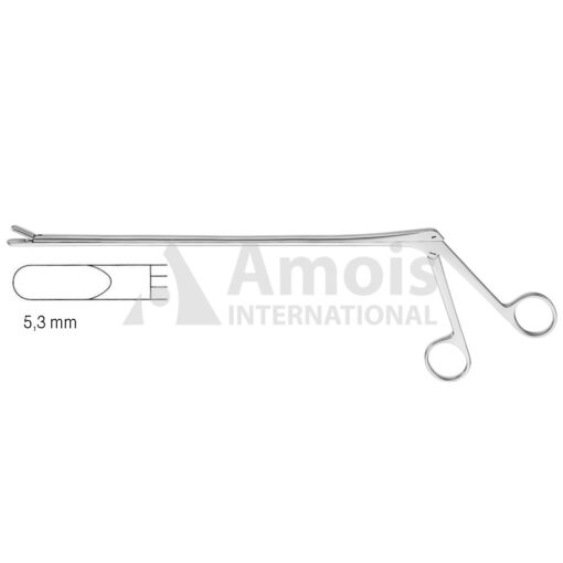 Cement Removing Rongeur 5.3mm 25.5cm With Ring Handle