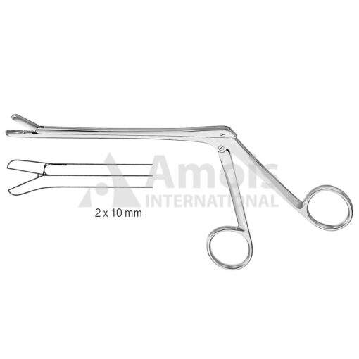 CUSHING Laminectomy Rongeur 2 X 10mm Downwards