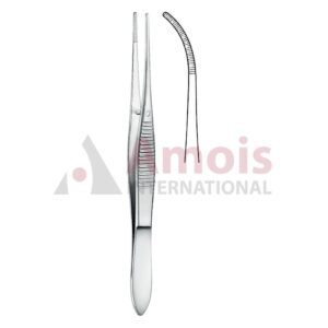 Forceps Delicate Slightly Curved 10cm