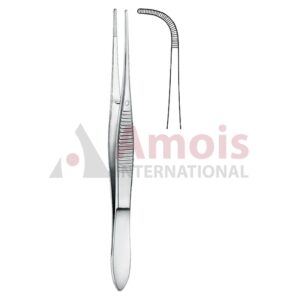 Forceps Delicate Strongly Curved 9.5cm
