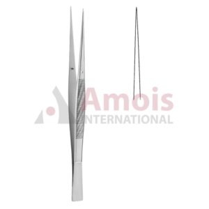 Forceps Micro Straight 19.5cm Sharp