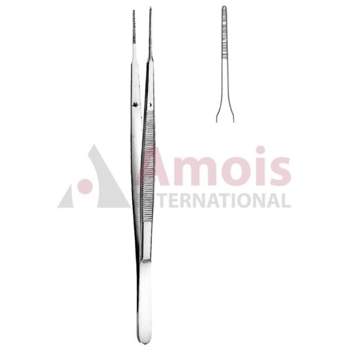 Gerald Tissue Forceps Serrated Straight 18cm