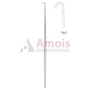 Groningen Nerve Hook Curved 26.5cm