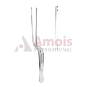 Gruenwald Forceps 20cm 1x2 Teeth Bayonet Shaped