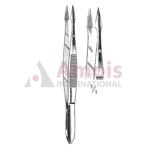 Hunter Splinter Forceps Straight 10.5cm