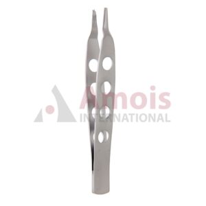 Jeans Dressing Forceps Serrated 2x3 Teeth 14cm Fine Fenestrated Handle