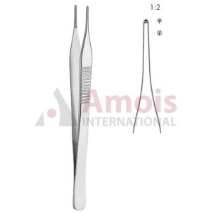 Jefferson Forceps 1x2 Teeth 18cm