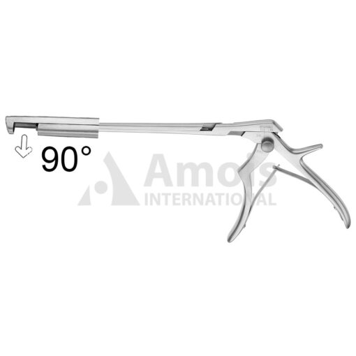 KERRISON Rongeur 90 Degree Downwards Detachable Without/With Ejector Thin Footplate