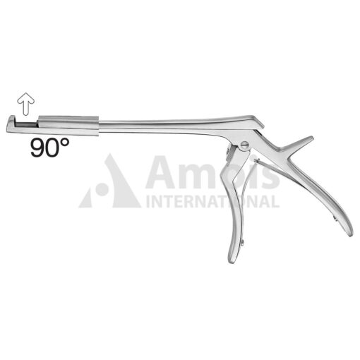 KERRISON Rongeur 90 Degree Upwards Non-Detachable Without/With Ejector Thin Footplate