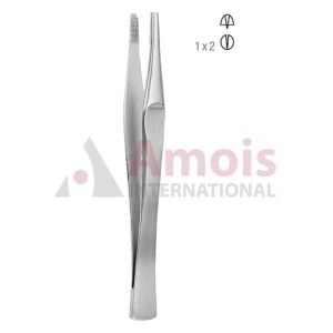 Lane Tissue Forceps 1x2 Teeth