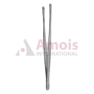 Mayo Forceps 23cm With Hole In Serrated Jaw And Slotted Handle