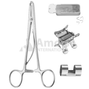 Raney Clips Applying Forceps Set 15.5cm
