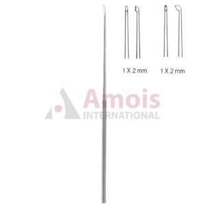 Rhoton Curette Oval 19cm
