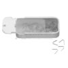 Silver Clips in Plastic Vial Package of 100 Pieces