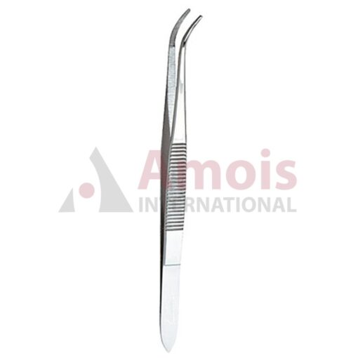 Splinter Forceps Serrated Jaw Curved
