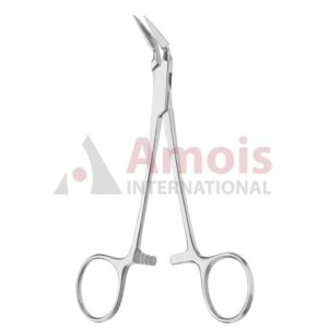 Stieglitz Splinter Forceps 45 Degree Curved 13.5cm