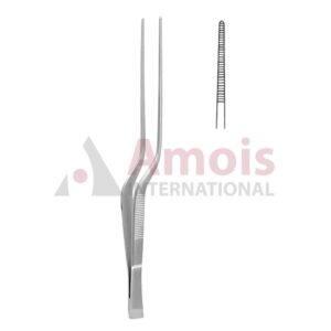 Taylor Dressing Forceps Serrated With Scraper Bayonet