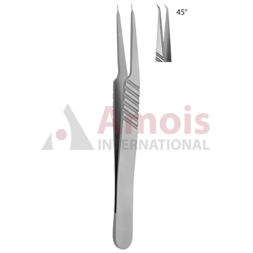 Vessel Dilator Forceps Tip 0.3mm 45 Degree 13.5cm