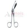 Bandage Scissors Red Cross Curved 17cm (6 3/4")