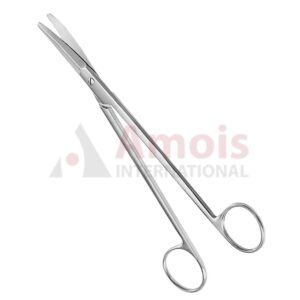 BoetTCher Tonsil Scissors Curved 18cm (7")